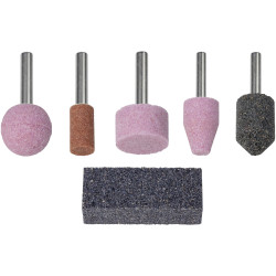 Wolfcraft 2144000 Ceramic Grinding Body Set 6-pce Durable Precision