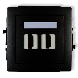 Mechanizm gniazda podwójnego HDMI