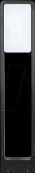 20113 Bollard light, SAMSUNG chip, 10 W, 900 lm, 3000 K, black, IP65