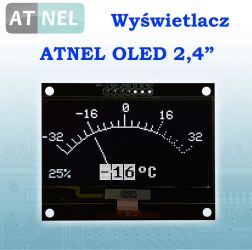 ATNEL OLED 2,4" BIAŁY