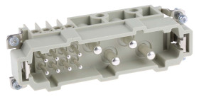 Wkładka złącza dużej mocy 13-pinowe HARTING 80A Męski Proste