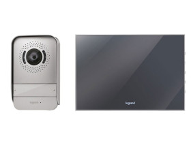 Zestaw wideodomofonowy 1-rodzinny z wideodomofonem lustrzanym 7" 369220 LEGRAND