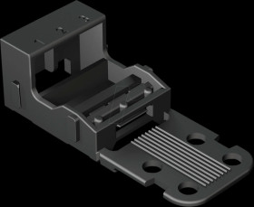 Mounting adapter, for 3-wire terminals (4 mm²)