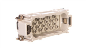 Wkład Złącza 40P+Pe Męski 10A 250V Epic H-D 40 Scm 11265200 /10Szt./