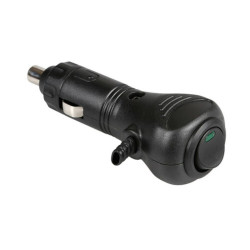 Wtyk zapalniczki z przełącznik (*) LED LAMPA