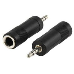 Adapter Jack3,5 wt/gn Jack6,3 stereo