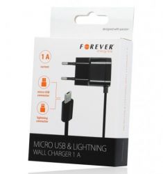 LAD.SIEC.MICROUSB+LIGHTING 1A