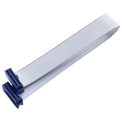 BKL 10120670 Ribbon Cable 2.54mm spacing 14 x 0.08mm&#xB2; Grey 1pc