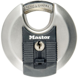Master Lock M40EURD Excell&#x2122; Stainless Steel Discus 70mm Padlock