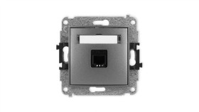 Icon Mechanizm Gniazda Telefonicznego Pojedynczego 1Xrj11, 4-Stykowy,...