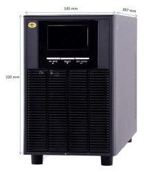 Zasilacz awaryjny UPS Orvaldi VT2K on-line Tower 2000VA/1800W czysta sinusoida VWPP2K