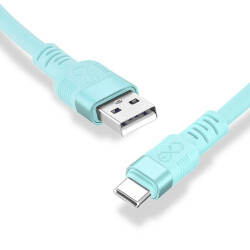 Kabel USB-A do USB-C 2m, eXc WHIPPY Pro 60W pastelowy