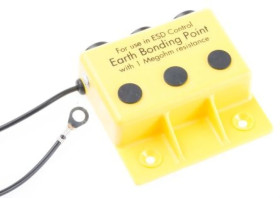 Skrzynka uziemiająca ESD Tak, RS PRO Zacisk oczkowy