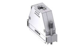 Osłona tylna D-Sub Termoplastyczny Proste Deltron Connectors Obudowa D-Sub DD