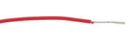 Przewód montażowy 0,33 mm² Czerwony Alpha Wire PTFE 22 AWG 1 kV dł. 30m 19/0,16 mm +200°C Właściwości CA 65,