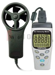 TM414 Anemometr, przepływ,temp.wilg.ciśnienie TENMARS