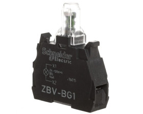 Harmony XB4 Zestaw świetlny Ø22 biały LED 24 120V (dawniej ZBVBG3, ZBVBG4, ZBVBG5, ZBVBG6)