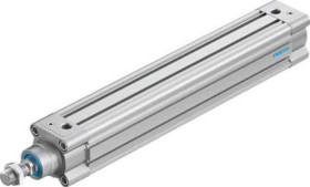 Siłownik pneumatyczny z tłoczyskiem skok: 320mm Festo Ø 50mm dwustronnego działania Action DSBC-50-320-D3-PPVA-N3