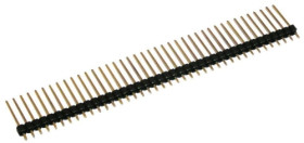 PH40SS listwa kołkowa prosta jednorzędowa 40 pin; wysokość 8,8mm; raster 2,00