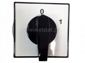 Wyłącznik 10A, 4tory, 2war ( 0-1 ) ( 48x48mm);