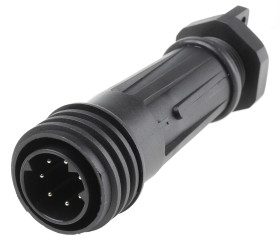 Złącze wielostykowe przemysłowe 7-pinowe Montaż na kablu Wtyczka Bulgin