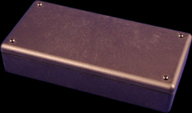 ABS enclosure, (L x W x H) 170 x 85 x 34 mm, black (RAL 9005), IP54, 1599RFIEBK