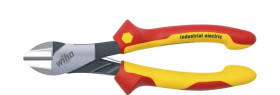 Wiha Wzmocnione szczypce do cięcia bocznego Industrial electric z DynamicJoint ze sprężyną rozwierającą (41330)