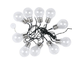 VT-71010 Girlanda solarna 10x żarówka długość: 2 mb barwa: 3000K IP44 8559 V-TAC