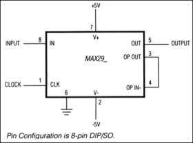 8th-Order, Lowpass, Switched-Capacitor Filters