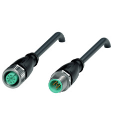 Pepperl+Fuchs 240775-0028 Złącze konfekcjonowane czujnika/aktuatora 20 m Ilość pinów: 5, 5 1 szt.