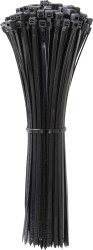 Quadrios 24CA376 24CA376 Opaska kablowa 450 mm 7.6 mm czarny stabilizacja UV 100 szt.