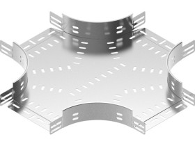 Czwórnik korytka CZKPP600H60 grubość blachy 1,5mm 165614 BAKS