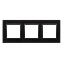 SIMON54 wulkaniczna lawa szkło DRN3/75 Ramka 3-kr.