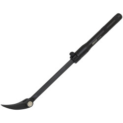 KS Tools 911.8186 Telescopic Flexible Roll Head Pry Bar, 325-460&#xA0;mm