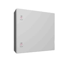 Szafka ścienna rozdzielcza 500 mm 500 mm 210mm Blacha stalowa Rittal RAL 7035