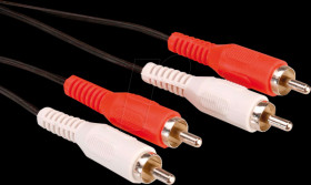 11994333 Cinch Kabel, duplex Stecker / Stecker, 2,5 m