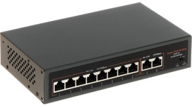 Switch PoE 8-portowy APTI-PoE0802G-120W-ECO