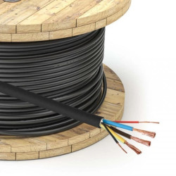 Kabel zasilający EV Akyga AK-SC-E24 CU 3x6mm² + 2x0.75mm² 1-faza 32A 450/750V 1mb