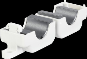 7427151 Split ferrite for Ø 14.5 mm, grey, 119 Ohm @ 100 MHz