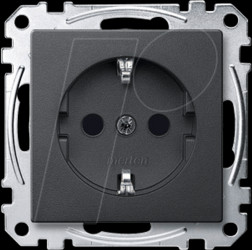 MEG2300-0414 Socket insert - System M, anthracite