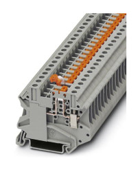 Złączka szynowa z odłącznikiem nożowym Phoenix Contact poziomy: PojedynczyŚruba UT 4-MT-P/P-EX 20A 500 V