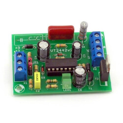 Automat schodowy 230V z wyłącznikiem czasowym - zlutowany KIT AVT 2442