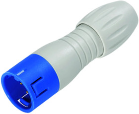 Plug, 12 pole, solder connection, snap lock, straight, 99 9133 462 12