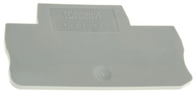 Pokrywa zamykająca Pokrywa końcowa Phoenix Contact wymiary styku 39.7 x 2.2mm Bloki zaciskowe do montażu na szynie DIN