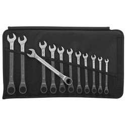 Stahlwille 96401712 17F/12 Ratcheting Combination Spanner Set 12-piece 8 - 19 mm