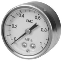 SMC Manometr Gwint tylny 1 MPa 0 MPa 43 mm R 1/8 in