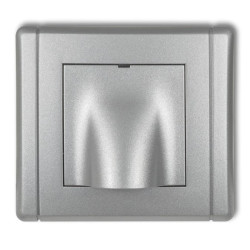 FLEXI Wypust kablowy srebrny metalik 7FWPK