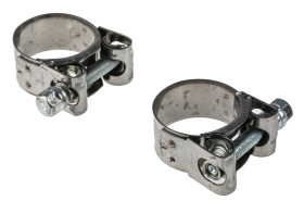 Opaska zaciskowa średnica wew 31 → 34mm śrubowa RS PRO ze stali nierdzewnej szerokość 20mm