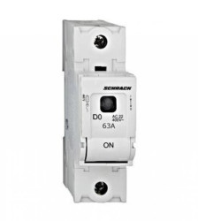 Rozłącznik D02 ARROW S, 1 biegunowy, 63A