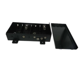 Uchwyt do baterii, x 4, montaż zatrzaskowy